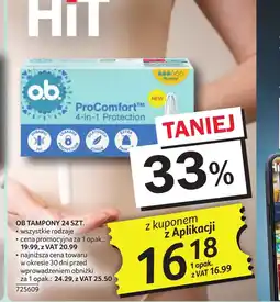 Selgros Tampony O.b oferta