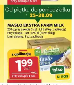 Stokrotka Masło ekstra Farm Milk oferta