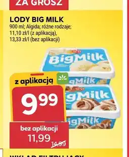 Stokrotka Lody Big Milk oferta