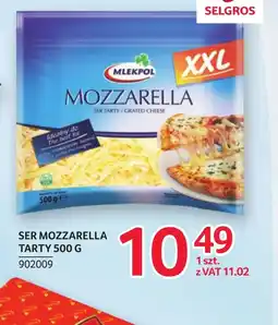 Selgros Mozzarella Mlekpol oferta