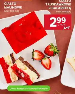 Stokrotka Ciasto truskawkowe z galaretką Bizon oferta