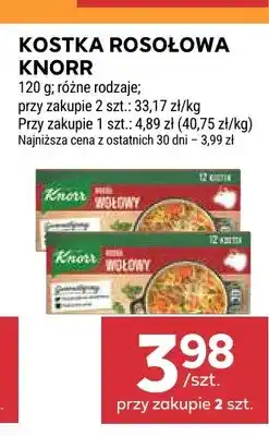 Stokrotka Kostka rosołowa Knorr wołowa oferta