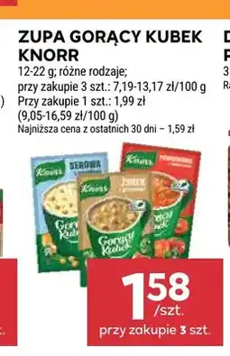 Stokrotka Zupa Gorący Kubek Knorr serowa oferta