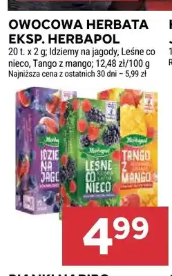 Stokrotka Owocowa herbata ekspresowa Herbapol Idziemy na jagody oferta