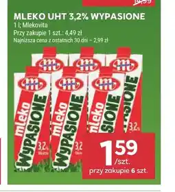 Stokrotka Mleko UHT Wypasione Mlekovita 3,2% oferta