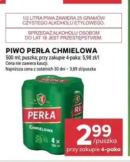 Stokrotka Piwo Perła Chmielowa 4-pak oferta