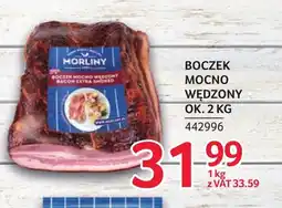 Selgros Boczek wędzony Morliny oferta