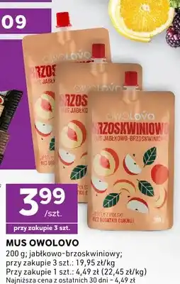 Stokrotka Mus jabłkowo-brzoskwiniowy Owolovo oferta