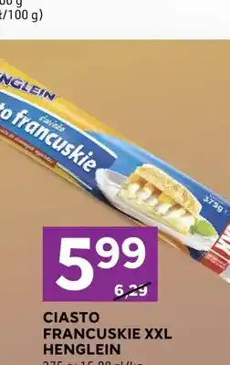 Stokrotka Ciasto francuskie XXL Henglein oferta