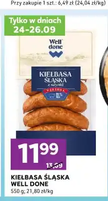 Kiełbasa śląska Well Done