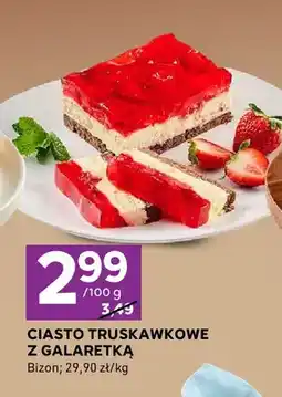 Stokrotka Ciasto truskawkowe z galaretką Bizon oferta