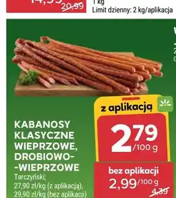 Stokrotka Kabanosy klasyczne drobiowo-wieprzowe Tarczyński oferta