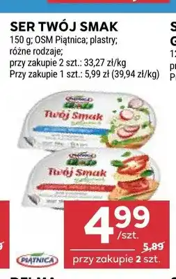 Stokrotka Ser w plastrach Twój Smak OSM Piątnica oferta