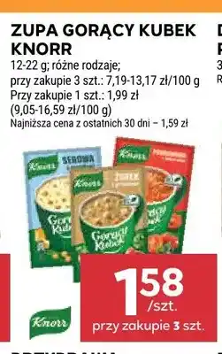 Stokrotka Zupa Gorący Kubek Knorr serowa oferta