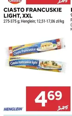 Stokrotka Ciasto francuskie XXL Henglein oferta