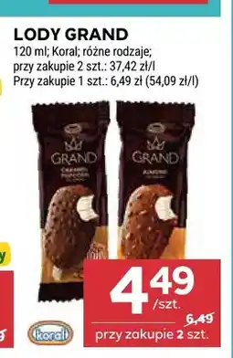 Stokrotka Lody Grand Koral oferta
