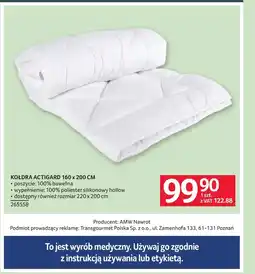 Selgros Kołdra AMW oferta