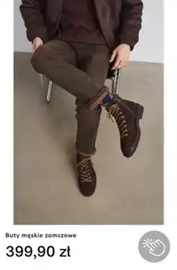 Medicine Buty męskie zamszowe oferta