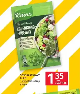 Selgros Sos sałatkowy Knorr oferta