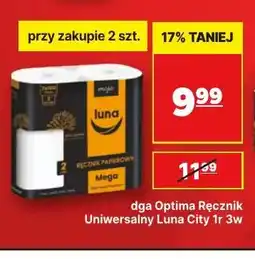 API MARKET Ręcznik uniwersalny Luna City DGA Optima oferta