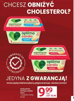 Selgros Margaryna Optima Cardio oferta