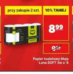API MARKET Papier toaletowy Moja Luna Soft 3w 8-pak oferta