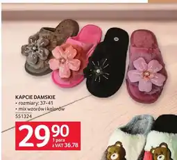 Selgros Kapcie damskie oferta