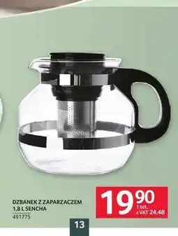 Selgros Dzbanek z zaparzaczem 1,8 l Sencha oferta