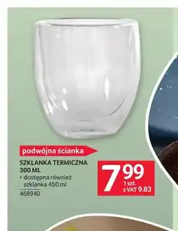 Selgros Szklanka termiczna podwójna ścianka oferta