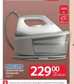 Selgros Generator pary PSG2000/80 Philips oferta
