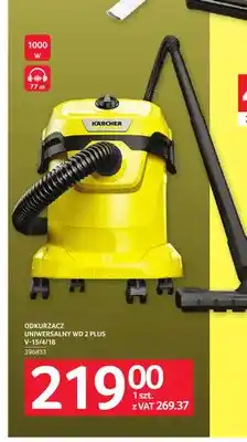Selgros Odkurzacz uniwersalny Wd 2 Plus V-15/4/18 Kärcher oferta