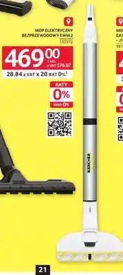 Selgros Mop elektryczny bezprzewodowy Ewm 2 Kärcher oferta