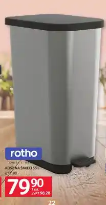 Selgros Kosz na śmieci 55 l Rotho oferta