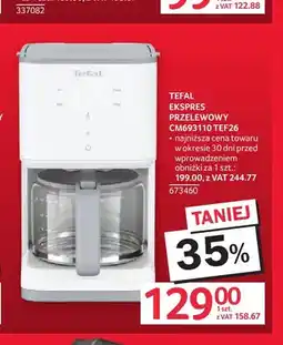Selgros Ekspres przelewowy CM693110 TEF26 Tefal oferta