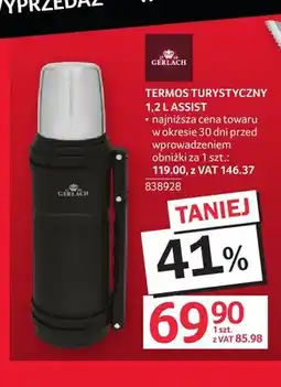 Selgros Termos turystyczny 1,2 l Assist Gerlach oferta