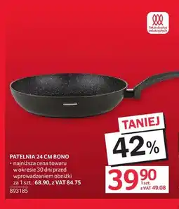 Selgros Patelnia 24 cm Bono oferta