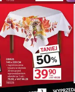 Selgros Obrus 140x220 cm oferta
