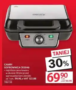 Selgros Gofrownica CR3046 Camry oferta