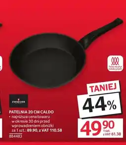 Selgros Patelnia 20 cm Caldo Zwieger oferta