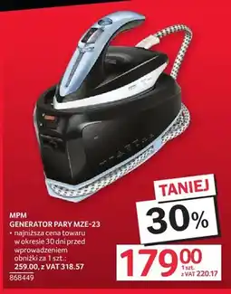 Selgros Generator pary MZE-23 Mpm oferta