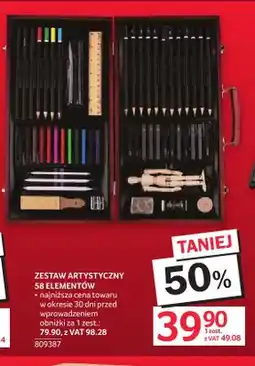 Selgros Zestaw artystyczny 58 elementów oferta