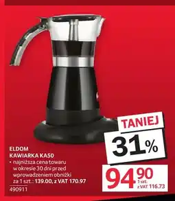 Selgros Kawiarka KA50 Eldom oferta