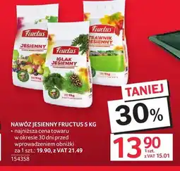 Selgros Nawóz jesienny Fructus oferta