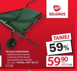 Selgros Taczka ogrodowa oferta