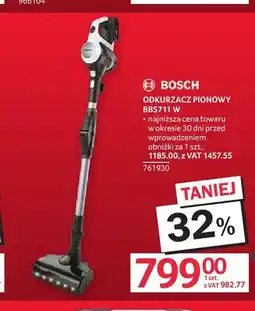 Selgros Odkurzacz pionowy BBS711W Bosch oferta