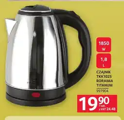 Selgros Czajnik TKK102S Roraima Titanum oferta