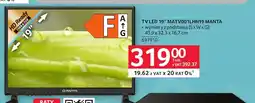 Selgros Telewizor LED 19'' MATV001LHN19 Manta oferta