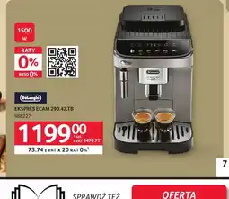 Selgros Ekspres Ecam 290,42.TB DeLonghi oferta