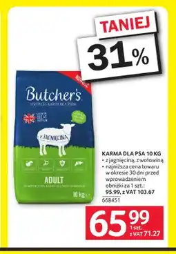 Selgros Karma dla psa z jagnięciną Butcher's oferta