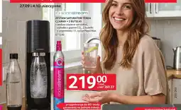 Selgros Zestaw saturator Terra czarny + 2 butelki SodaStream oferta